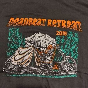 Deadbeat Retreat 2019 Motorcycle Camp Out 2XL